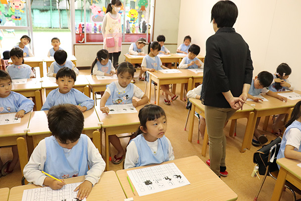 書き方教室の様子