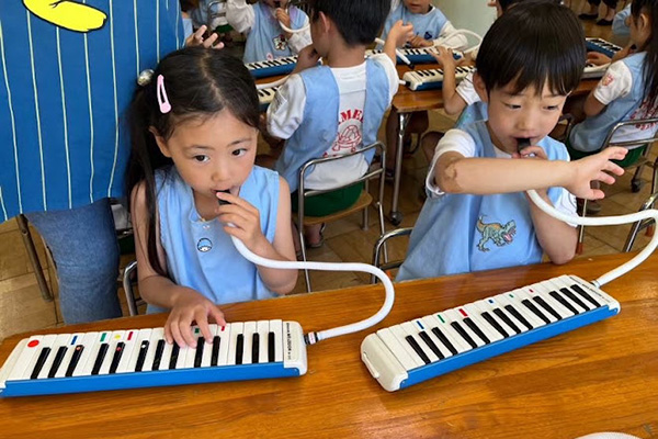 リード合奏教室の様子