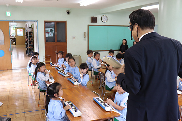 リード合奏教室の様子